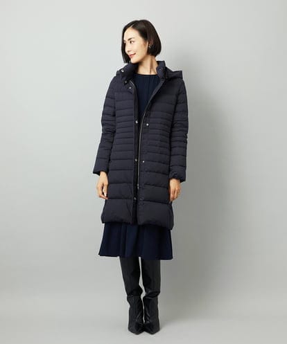 FMVBD41610 MICHEL KLEIN [定番人気]2WAYストレッチダウンミドルコート