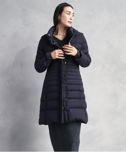 FMVBD41610 MICHEL KLEIN [定番人気]2WAYストレッチダウンミドルコート