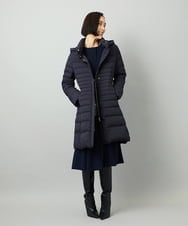 FMVBD41610 MICHEL KLEIN(ミッシェルクラン) [定番人気]2WAYストレッチダウンミドルコート ネイビー