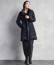 FMVBD41610 MICHEL KLEIN(ミッシェルクラン) [定番人気]2WAYストレッチダウンミドルコート ネイビー