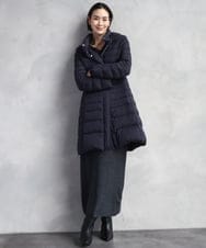 FMVBD41610 MICHEL KLEIN(ミッシェルクラン) [定番人気]2WAYストレッチダウンミドルコート ネイビー