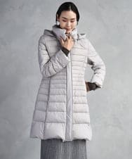 FMVBD41610 MICHEL KLEIN(ミッシェルクラン) [定番人気]2WAYストレッチダウンミドルコート ネイビー