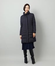 FMVBD41610 MICHEL KLEIN(ミッシェルクラン) [定番人気]2WAYストレッチダウンミドルコート ネイビー
