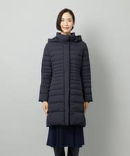 FMVBD41610 MICHEL KLEIN(ミッシェルクラン) [定番人気]2WAYストレッチダウンミドルコート ネイビー