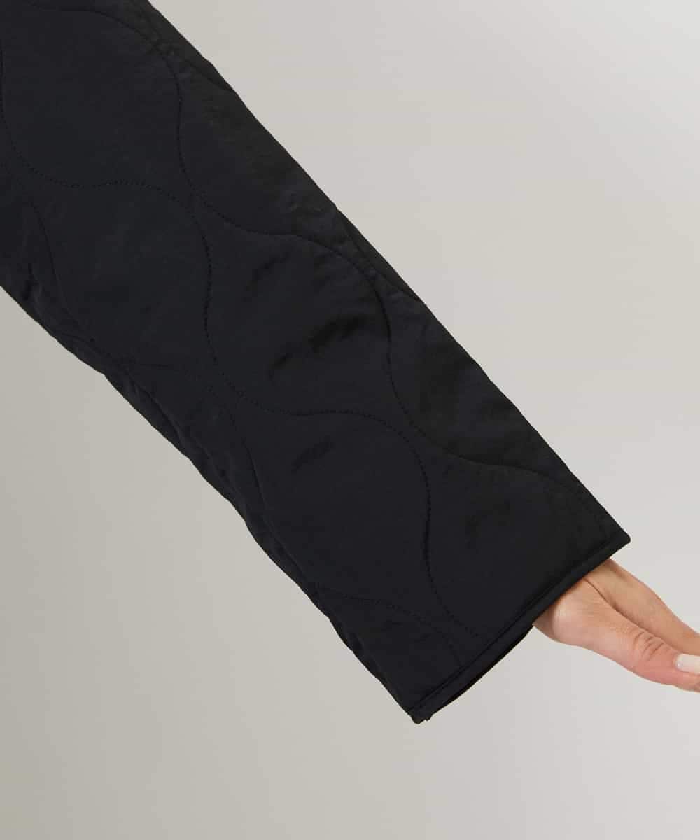 FMVBD70250 MICHEL KLEIN(ミッシェルクラン) キルティングコート ブラック