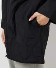 FMVBD70250 MICHEL KLEIN(ミッシェルクラン) キルティングコート ブラック