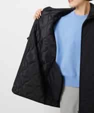 FMVBD70250 MICHEL KLEIN(ミッシェルクラン) キルティングコート ブラック