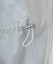 FMVDP12290 MICHEL KLEIN(ミッシェルクラン) 【洗える】デザインライトブルゾン ライトブルー(50)