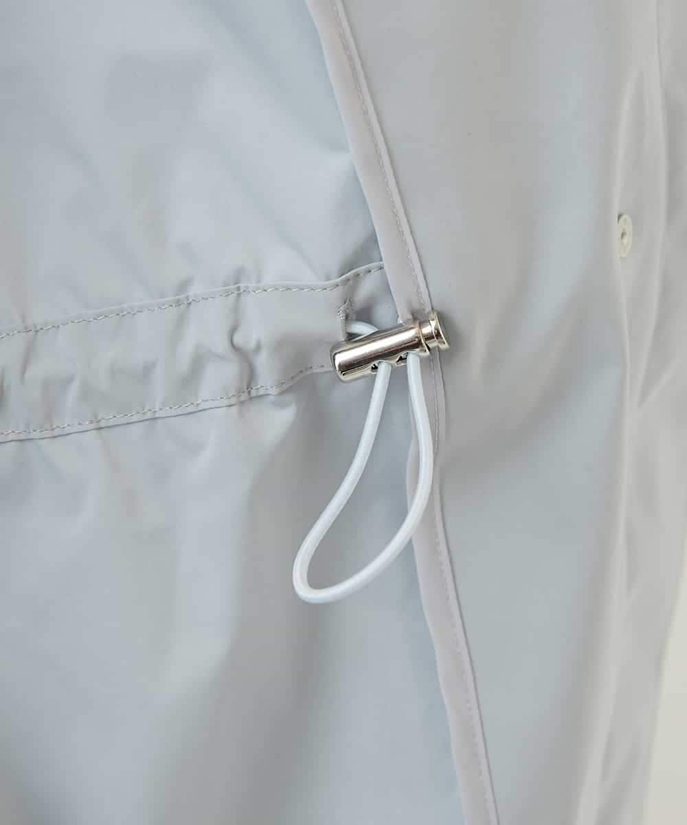 FMVDP12290 MICHEL KLEIN(ミッシェルクラン) 【洗える】デザインライトブルゾン ライトブルー(50)