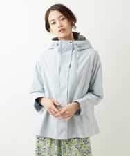 FMVDP12290 MICHEL KLEIN(ミッシェルクラン) 【洗える】デザインライトブルゾン ライトブルー(50)