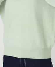 FNFBD01080 MK MICHEL KLEIN(MK ミッシェルクラン) モックネックニット/洗える ライトグリーン