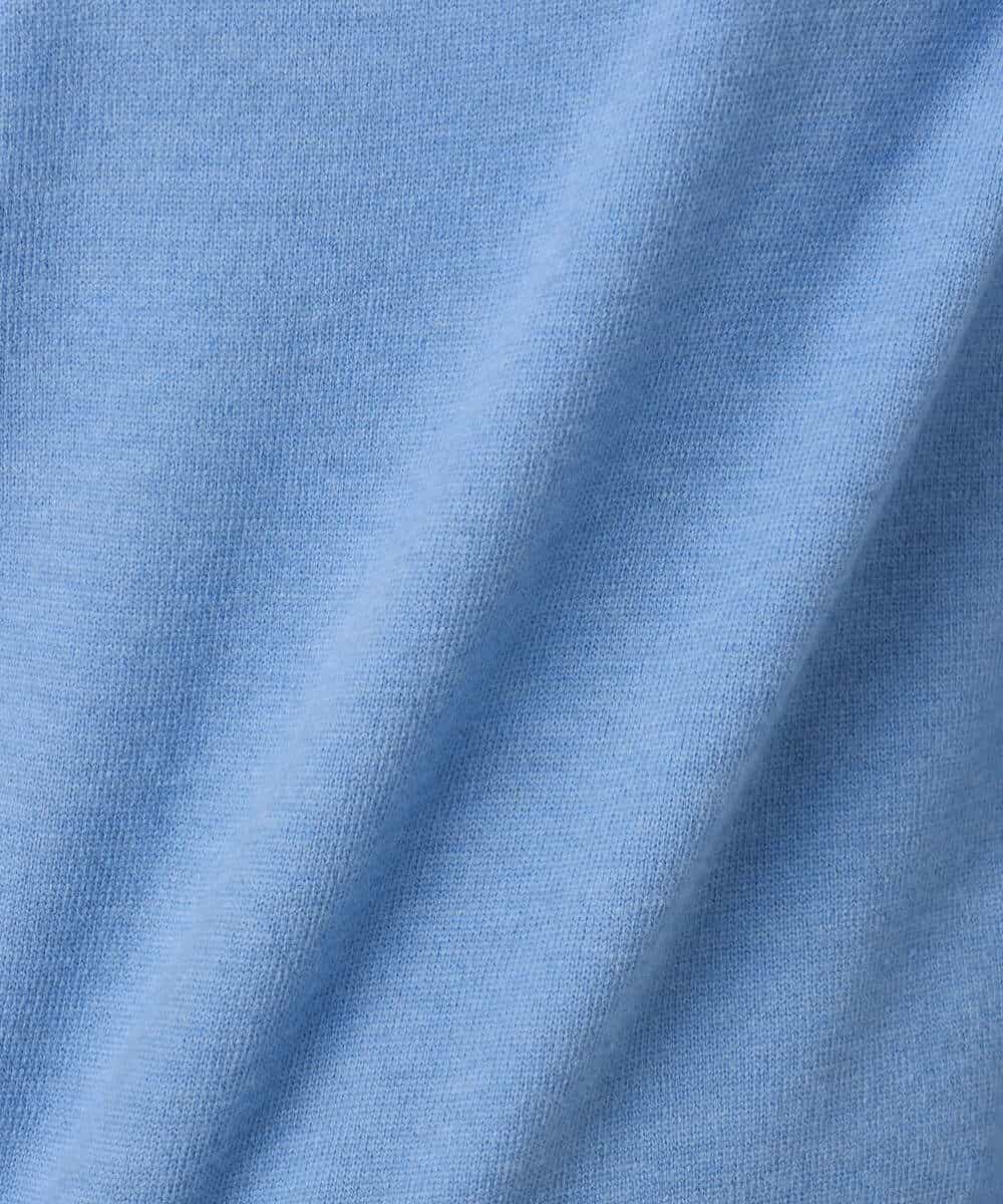 FNFBD01080 MK MICHEL KLEIN(MK ミッシェルクラン) モックネックニット/洗える ライトグリーン