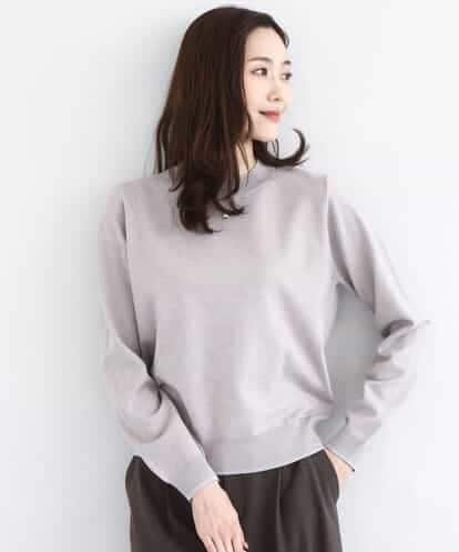 FNFBD01080 MK MICHEL KLEIN モックネックニット/洗える