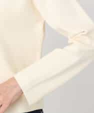 FNSBD01090 MK MICHEL KLEIN(MK ミッシェルクラン) コンパクトニットカーディガン/洗える アイボリー