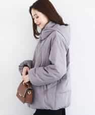 FNVBD01190 MK MICHEL KLEIN(MK ミッシェルクラン) フーデッドライトダウンコート モカ