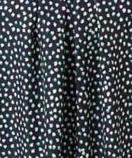 FOBGD42150 MK MICHEL KLEIN(MK ミッシェルクラン) フラワーモチーフプリントブラウス/接触冷感/UVカット/洗える アイボリー