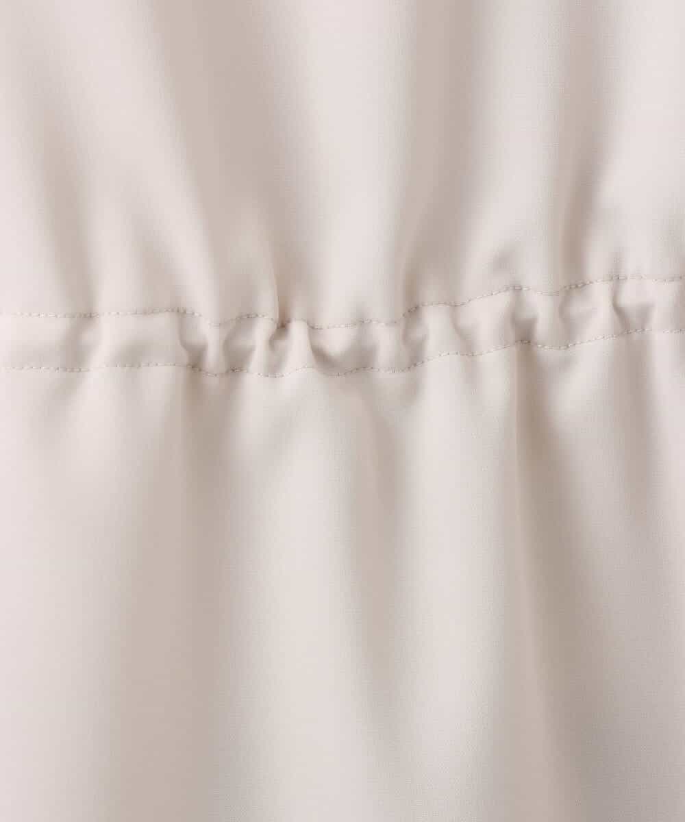 FOBGD44160 MK MICHEL KLEIN(MK ミッシェルクラン) バンドカラーブラウス/接触冷感/UVカット/防シワ/通気性/洗える ベージュ