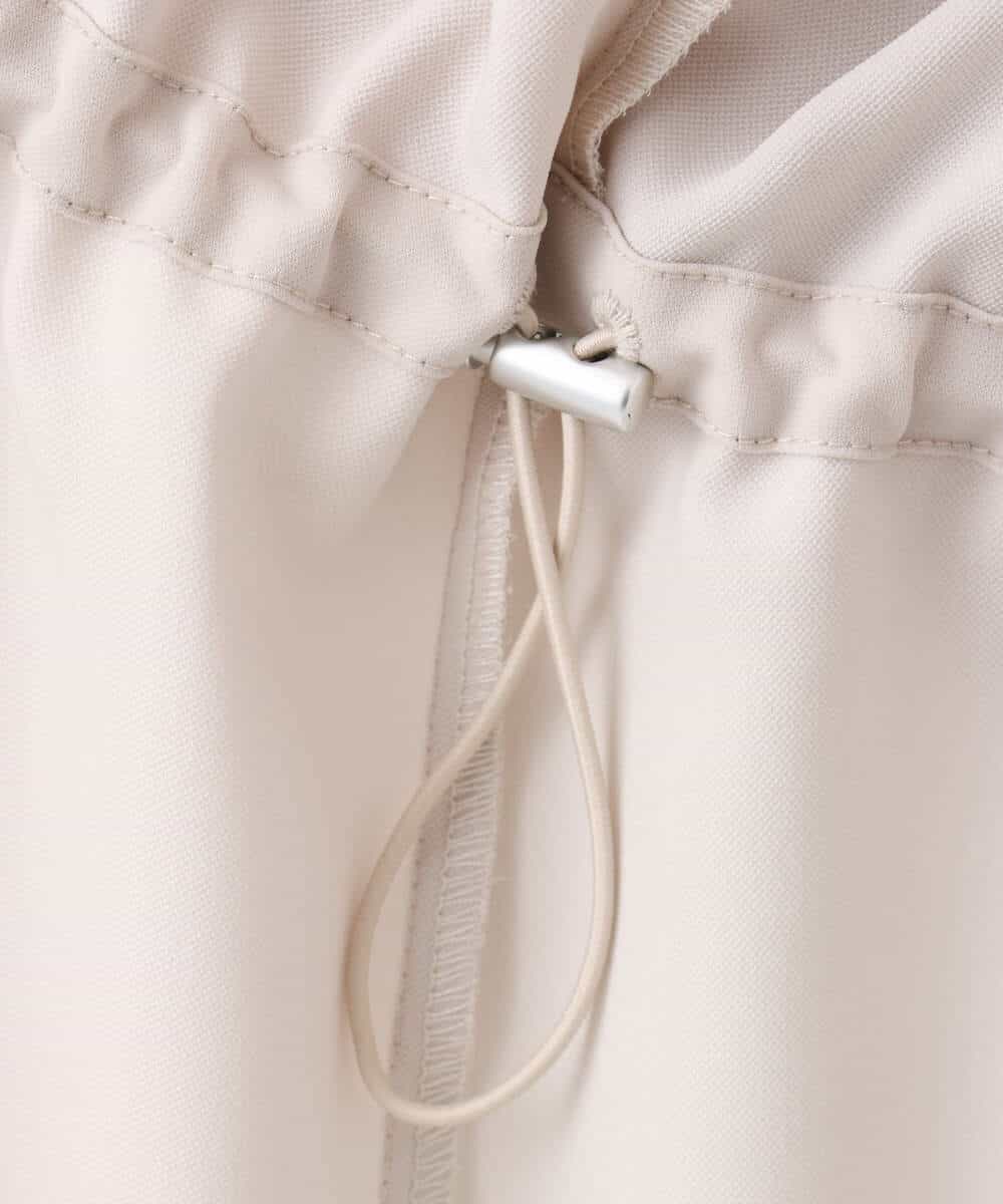 FOBGD44160 MK MICHEL KLEIN(MK ミッシェルクラン) バンドカラーブラウス/接触冷感/UVカット/防シワ/通気性/洗える ベージュ