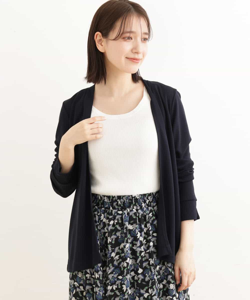 ショート丈カーディガン 洗える カーディガン Mk Michel Klein Mk ミッシェルクラン イトキンオンラインストア