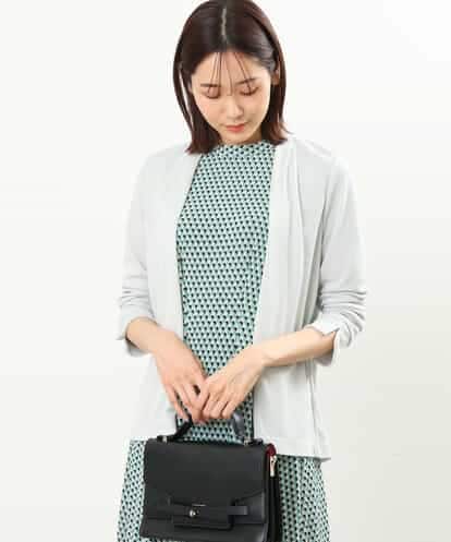 FOCFS03110 MK MICHEL KLEIN ショート丈カーディガン/洗える