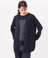 FOFGD30170 MK MICHEL KLEIN(MK ミッシェルクラン) カラーニットアンサンブル/洗える ライトブルー