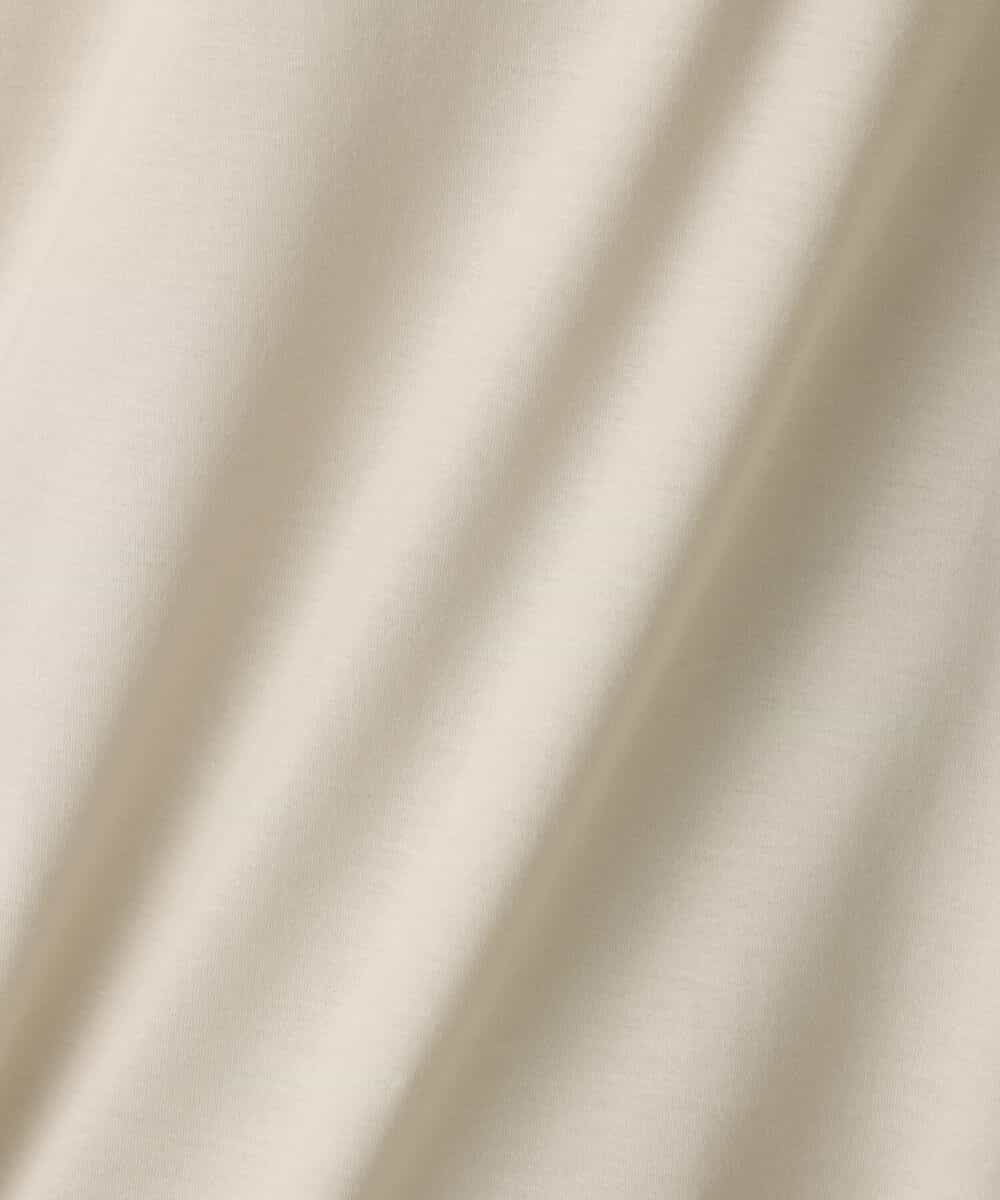 FOKGP06085 MK MICHEL KLEIN(MK ミッシェルクラン) ロゴTシャツ/洗える ベージュ
