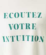FOKGP06085 MK MICHEL KLEIN(MK ミッシェルクラン) ロゴTシャツ/洗える ベージュ