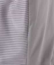 FOKGS01096 MK MICHEL KLEIN(MK ミッシェルクラン) ボーダーチュールカットソー/洗える グレー