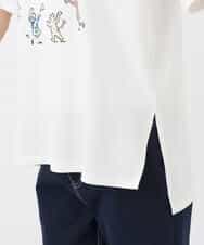 FOKGS06090 MK MICHEL KLEIN(MK ミッシェルクラン) 【Marie Assénat×MK MICHEL KLEIN】30周年記念コラボTシャツ ホワイト