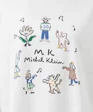 FOKGS06090 MK MICHEL KLEIN(MK ミッシェルクラン) 【Marie Assénat×MK MICHEL KLEIN】30周年記念コラボTシャツ ホワイト