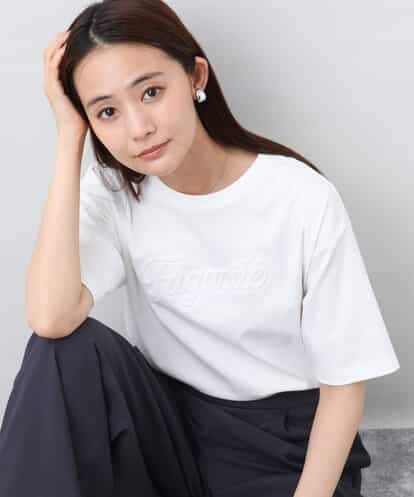 FOKHA62080 MK MICHEL KLEIN リラックスシルエット ロゴTシャツ/接触冷感/洗える