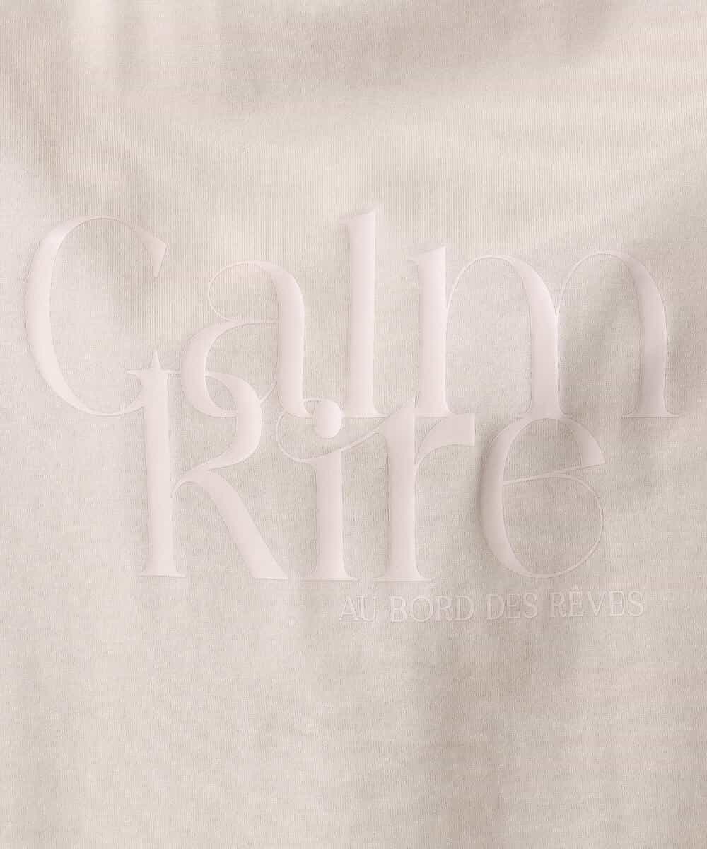FOKID71085 MK MICHEL KLEIN(MK ミッシェルクラン) [接触冷感/洗える]コットンロゴTシャツ ホワイト