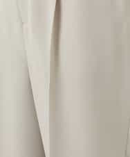 FOLDS12160 MK MICHEL KLEIN(MK ミッシェルクラン) ベーシックワイドパンツ/Comfortシリーズ/制菌加工/洗える ライトベージュ