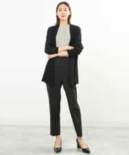 FOLGS36130 MK MICHEL KLEIN(MK ミッシェルクラン) リラックステーパードパンツ/洗える ベージュ