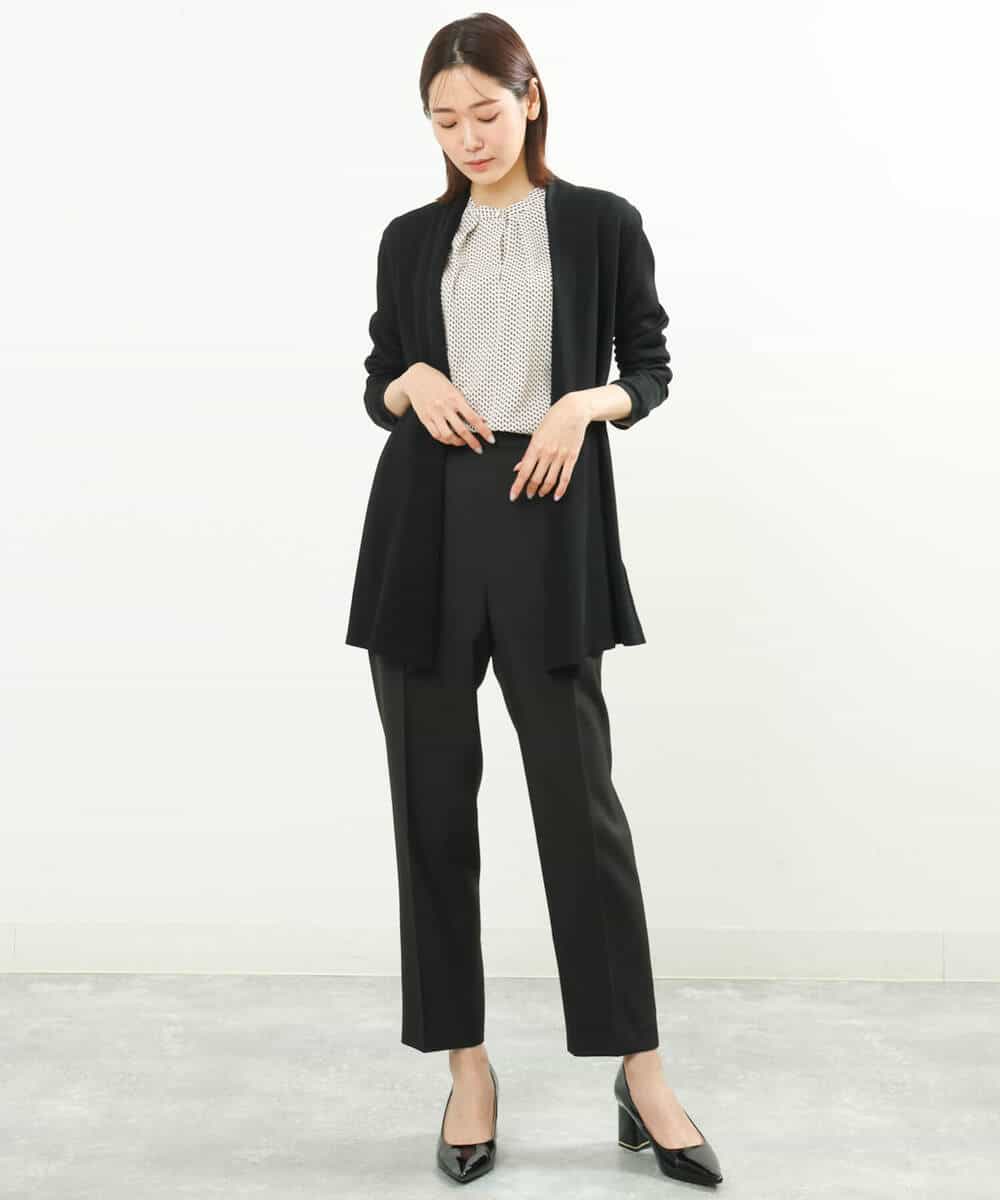 FOLGS36130 MK MICHEL KLEIN(MK ミッシェルクラン) リラックステーパードパンツ/洗える ベージュ
