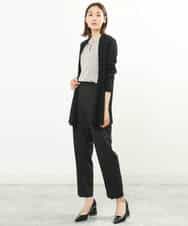 FOLGS36130 MK MICHEL KLEIN(MK ミッシェルクラン) リラックステーパードパンツ/洗える ベージュ