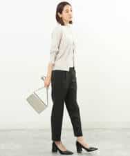 FOLGS36130 MK MICHEL KLEIN(MK ミッシェルクラン) リラックステーパードパンツ/洗える ベージュ