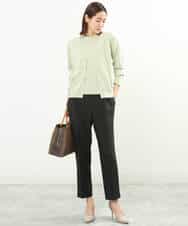 FOLGS36130 MK MICHEL KLEIN(MK ミッシェルクラン) リラックステーパードパンツ/洗える ベージュ