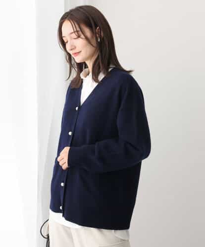 FOSAV09160 MK MICHEL KLEIN airwoolニットカーディガン