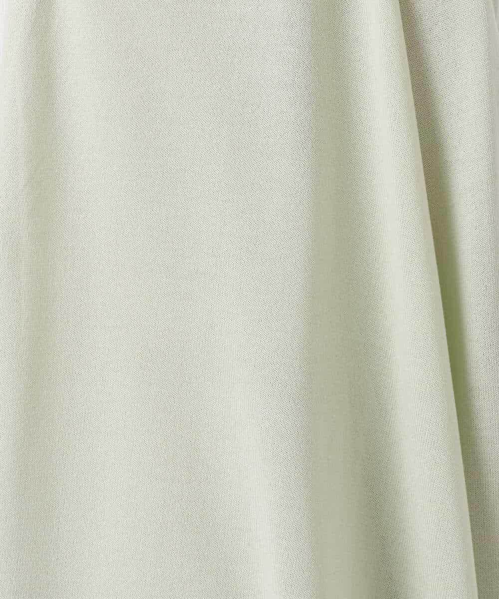 FOSGD50140 MK MICHEL KLEIN(MK ミッシェルクラン) [接触冷感/洗える]ミドル丈着流しカーディガン ミント