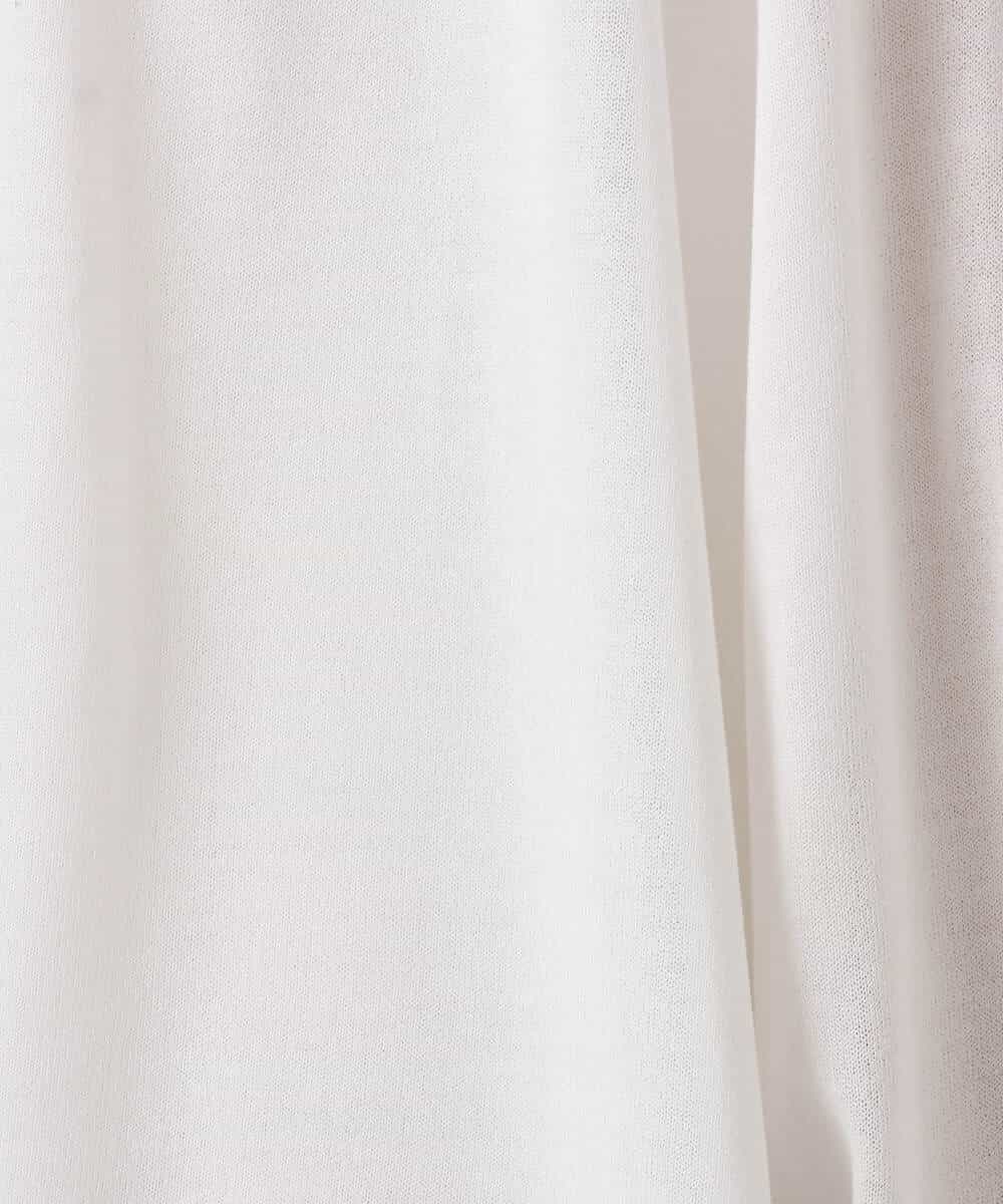 FOSGD50140 MK MICHEL KLEIN(MK ミッシェルクラン) [接触冷感/洗える]ミドル丈着流しカーディガン ミント