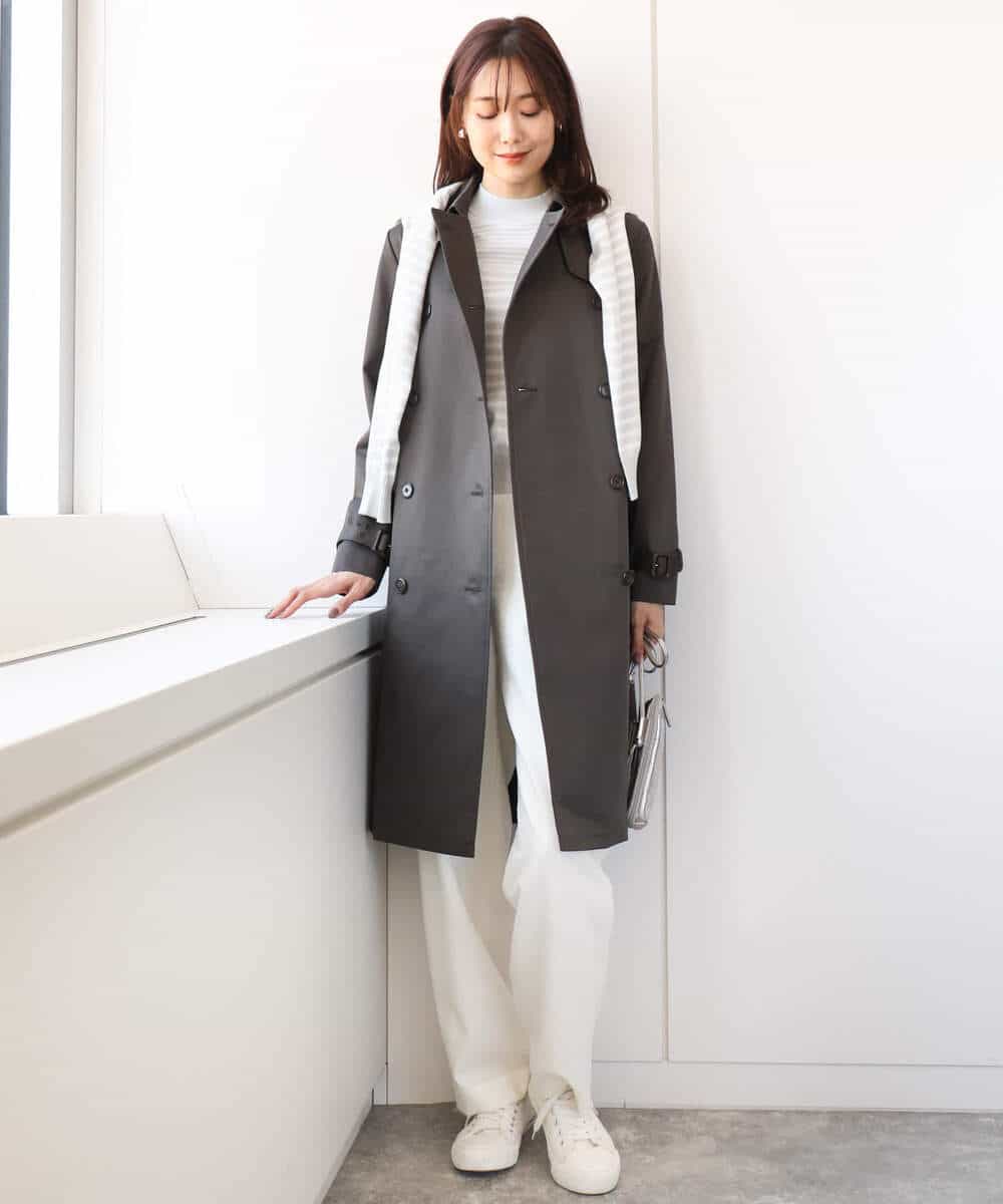 Y-3（ワイスリー）の「W CLASSIC DENSE WOVEN HOODED TRENCH
