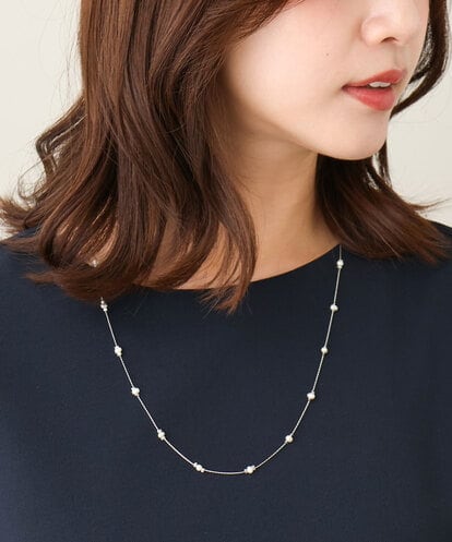 FR2AA30065 MK MICHEL KLEIN プチ淡水デザインネックレス