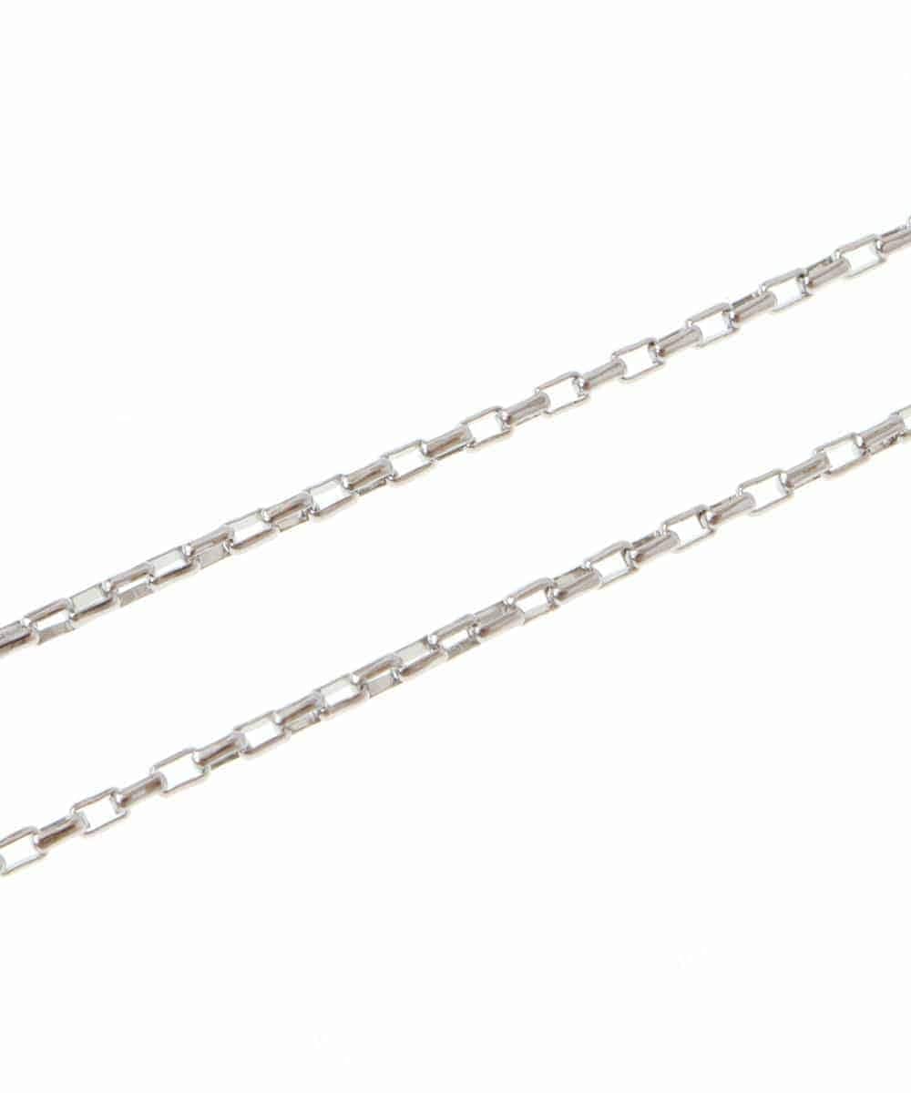 FR2AS32060 MK MICHEL KLEIN(MK ミッシェルクラン) 淡水パールラリエット風ネックレス シルバー