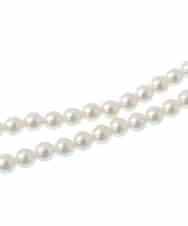 FR2DV10045 MK MICHEL KLEIN(MK ミッシェルクラン) フェイクパールショートネックレス アイボリー