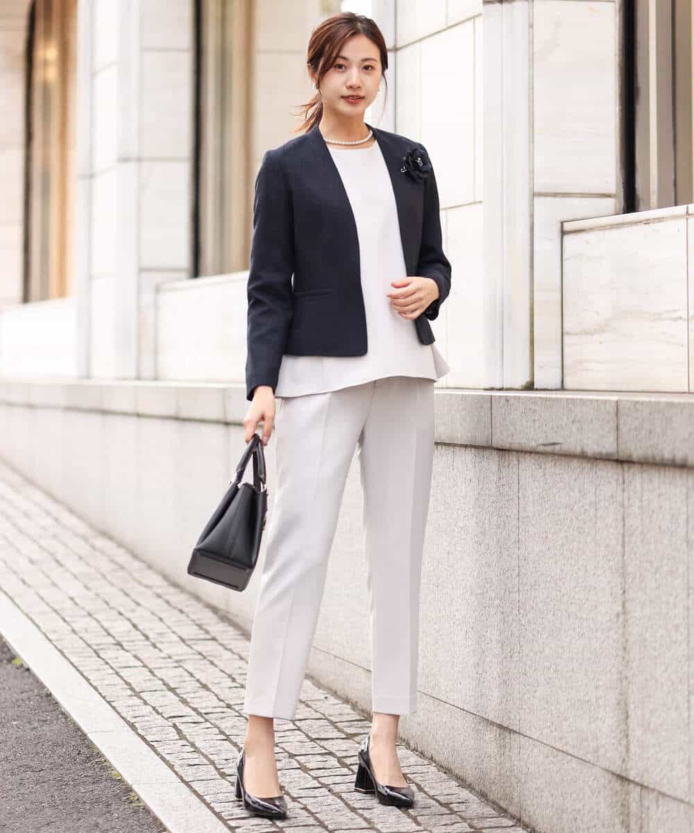 FR2DV10045 MK MICHEL KLEIN(MK ミッシェルクラン) フェイクパールショートネックレス アイボリー