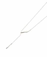 FR2FD10060 MK MICHEL KLEIN(MK ミッシェルクラン) スライドモチーフネックレス ゴールド