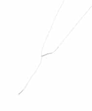 FR2FD10060 MK MICHEL KLEIN(MK ミッシェルクラン) スライドモチーフネックレス ゴールド