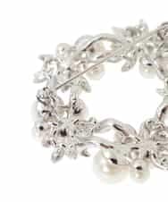 FR2FD33050 MK MICHEL KLEIN(MK ミッシェルクラン) サークルデザインブローチ シルバー