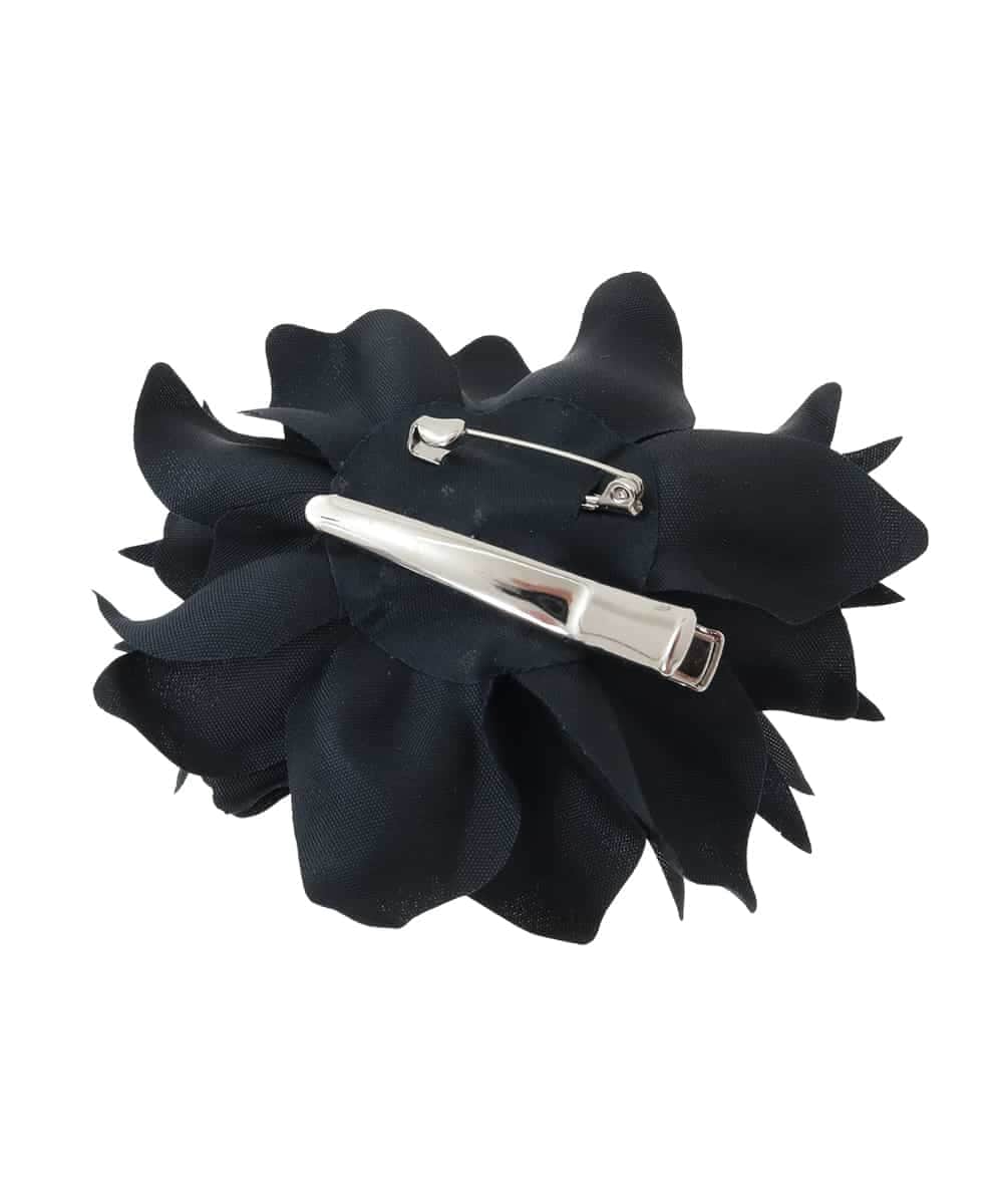 FR2FD90055 MK MICHEL KLEIN(MK ミッシェルクラン) シフォンコサージュ ネイビー